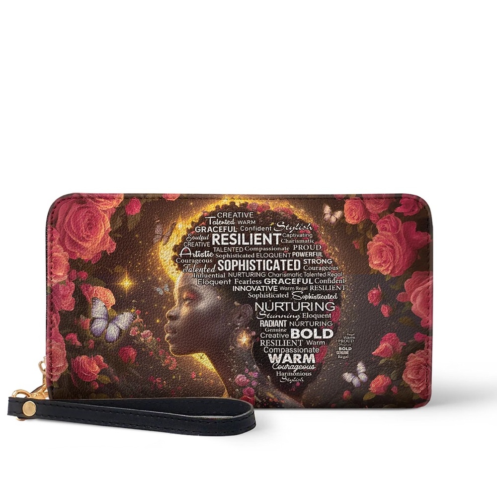 NEW Afroyla Leather Wallet